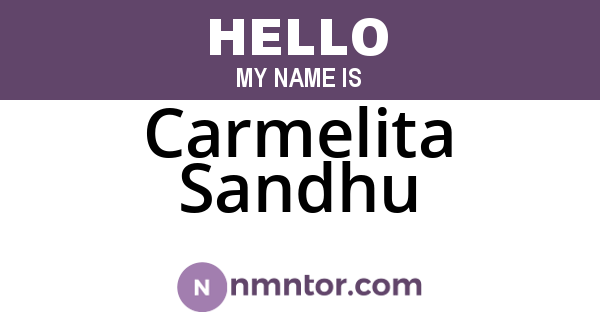 Carmelita Sandhu