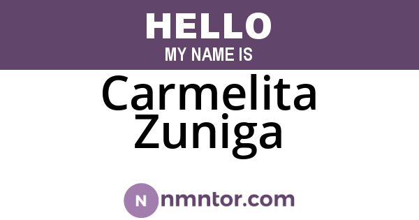 Carmelita Zuniga