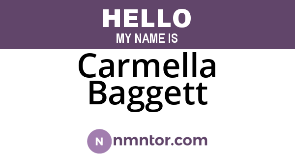 Carmella Baggett