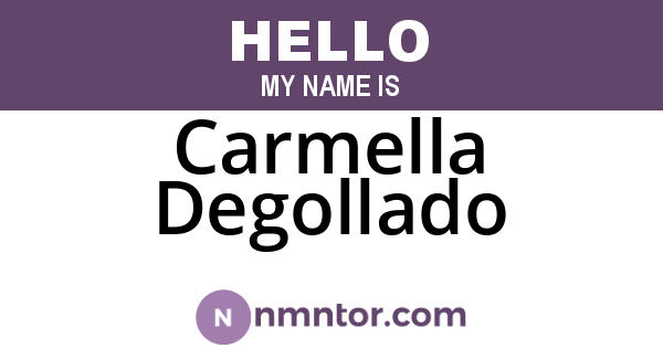 Carmella Degollado