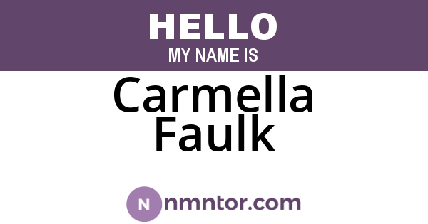 Carmella Faulk