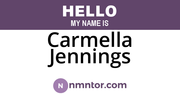 Carmella Jennings