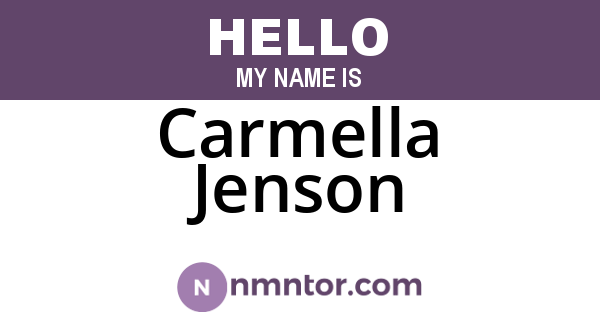 Carmella Jenson