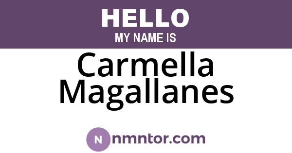 Carmella Magallanes