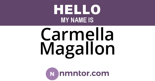 Carmella Magallon