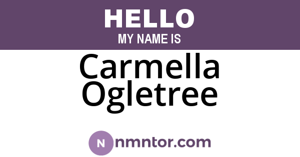 Carmella Ogletree