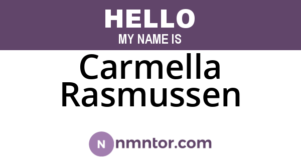 Carmella Rasmussen