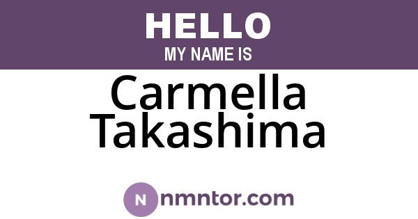 Carmella Takashima