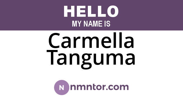 Carmella Tanguma
