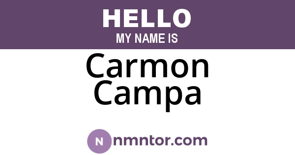 Carmon Campa