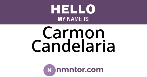 Carmon Candelaria