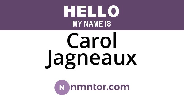 Carol Jagneaux