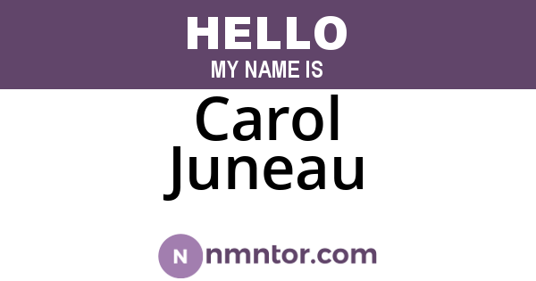 Carol Juneau