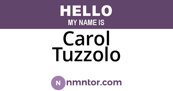 Carol Tuzzolo