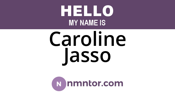 Caroline Jasso