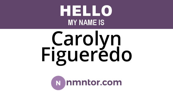 Carolyn Figueredo