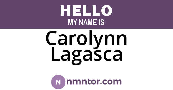 Carolynn Lagasca