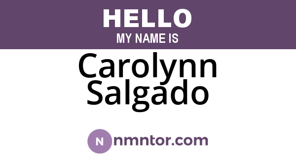 Carolynn Salgado