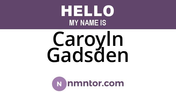 Caroyln Gadsden