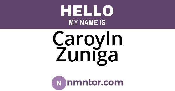 Caroyln Zuniga