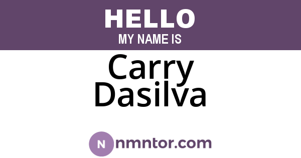 Carry Dasilva