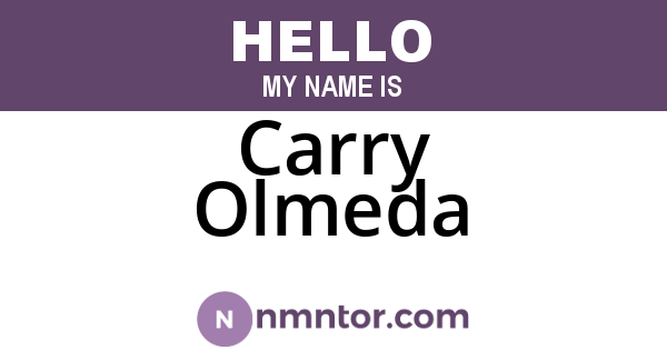 Carry Olmeda