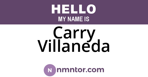 Carry Villaneda
