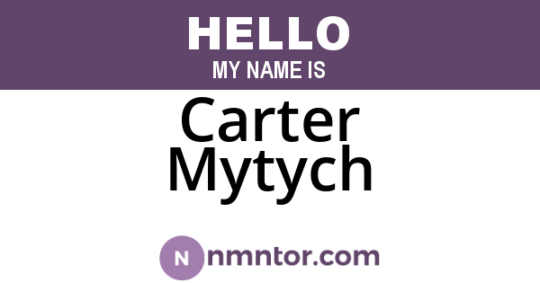 Carter Mytych