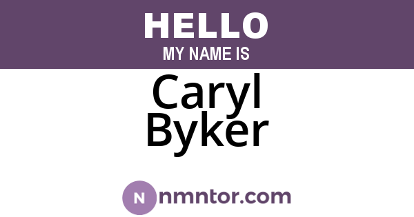 Caryl Byker