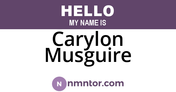 Carylon Musguire