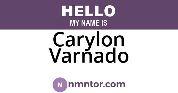 Carylon Varnado