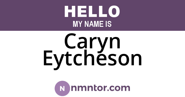 Caryn Eytcheson