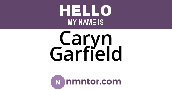 Caryn Garfield