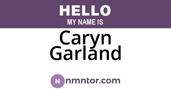 Caryn Garland