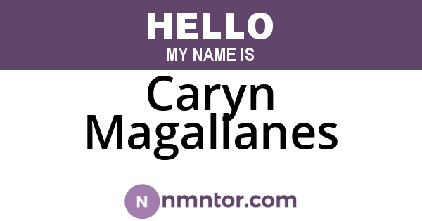 Caryn Magallanes