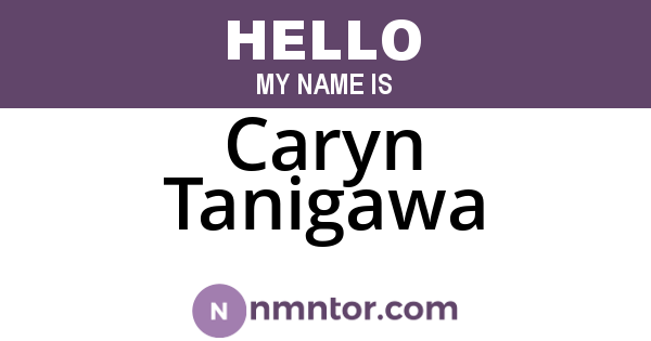 Caryn Tanigawa