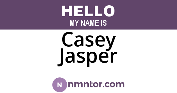 Casey Jasper