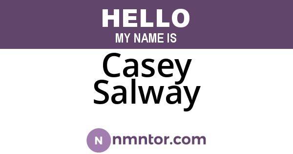 Casey Salway