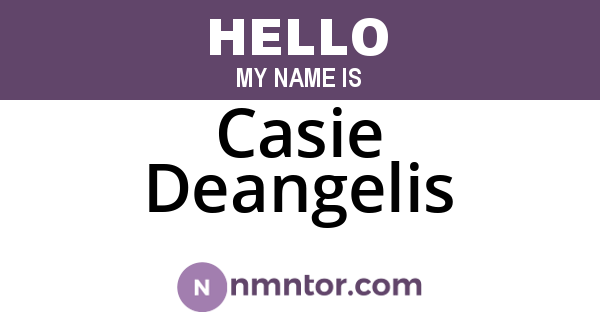 Casie Deangelis