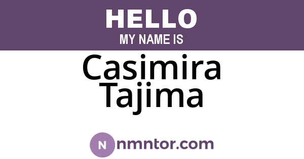 Casimira Tajima