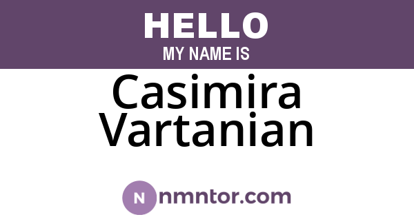 Casimira Vartanian