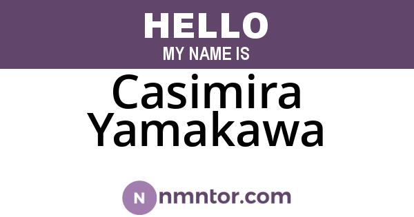 Casimira Yamakawa