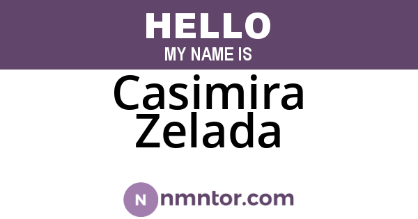 Casimira Zelada