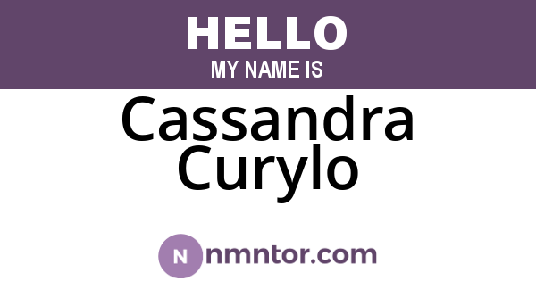 Cassandra Curylo