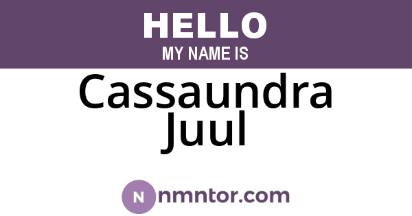Cassaundra Juul