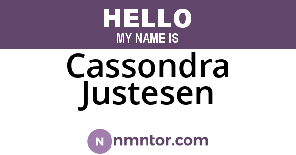 Cassondra Justesen