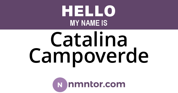 Catalina Campoverde