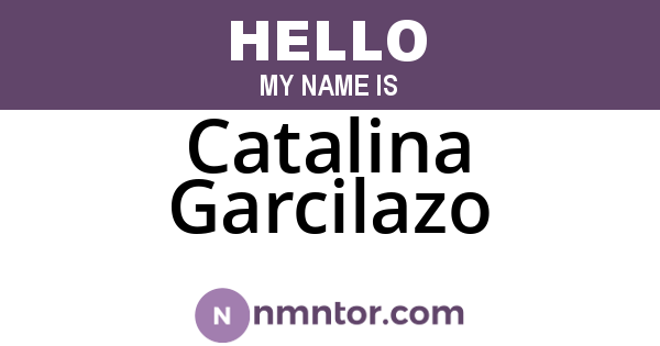 Catalina Garcilazo