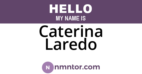 Caterina Laredo