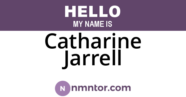Catharine Jarrell